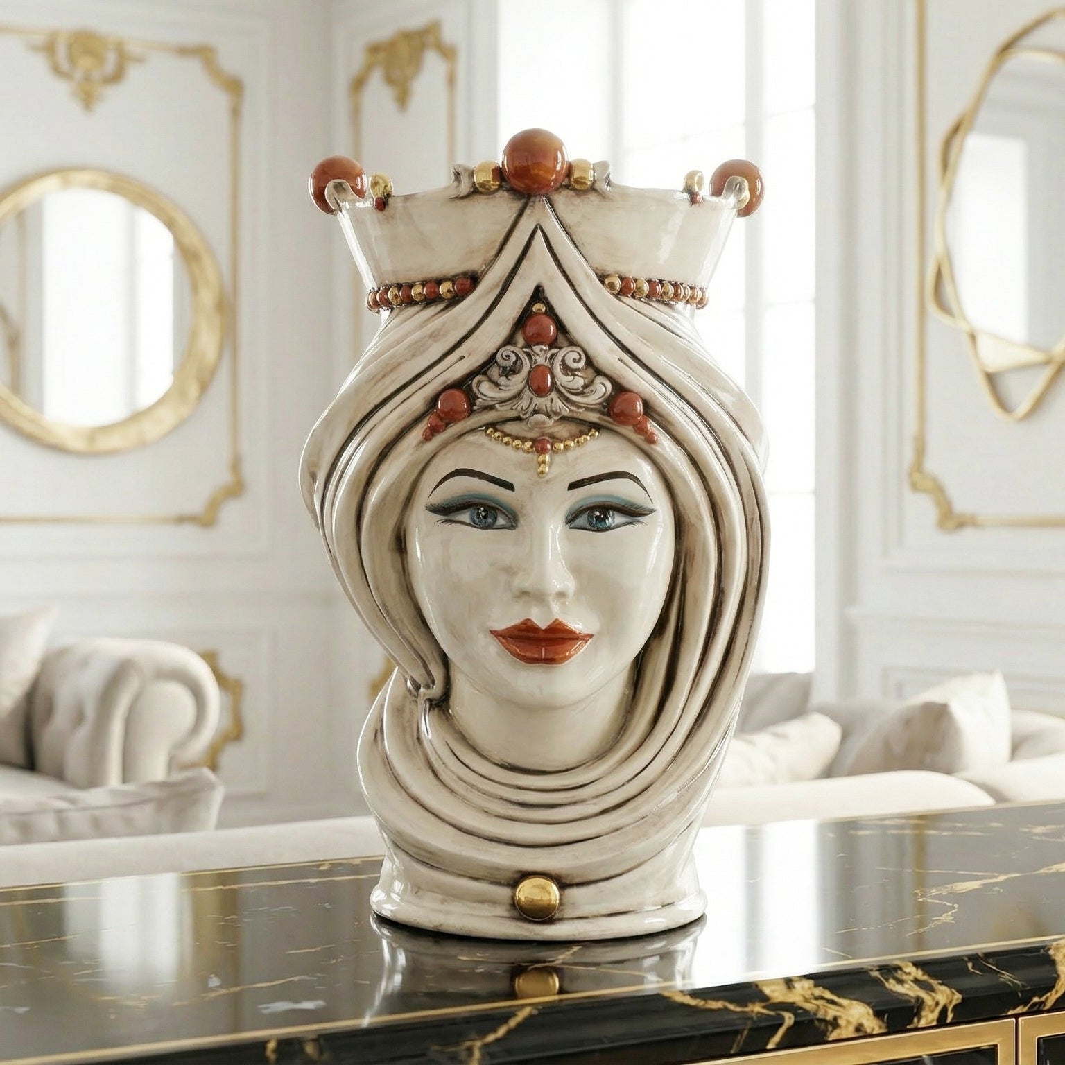 12.MP718a - Moorish Head