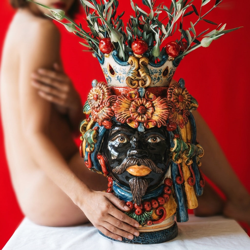 12.X100bh50cm_1 - Moorish Head