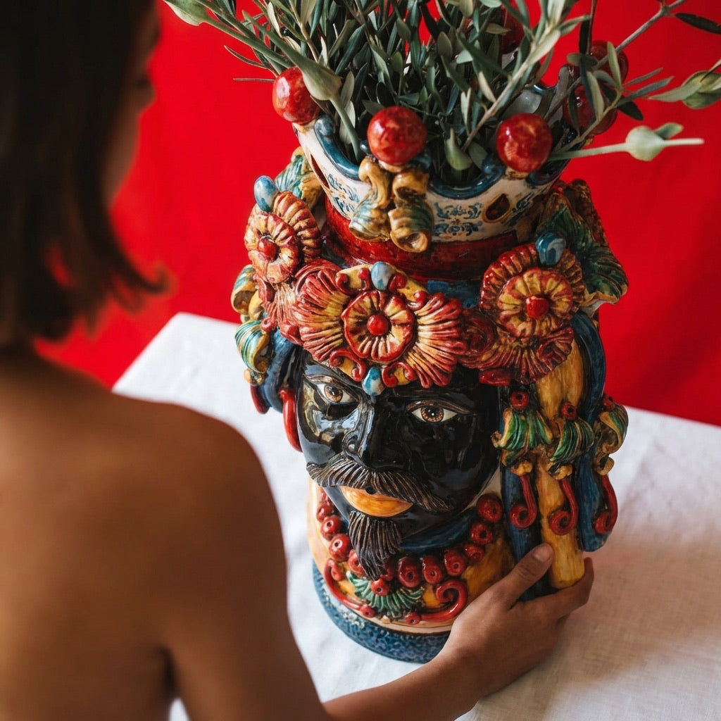 12.X100bh50cm_4 - Moorish Head