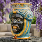 Mohrenkopf h 33 cm - männlich ohne Krone, Decoro Sicily