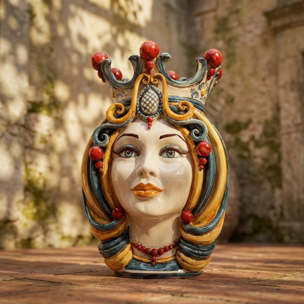 12.MBA270ah38cm4 - Moorish Head