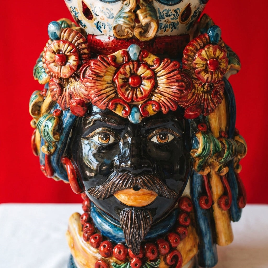 12.X100bh50cm_2 - Moorish Head